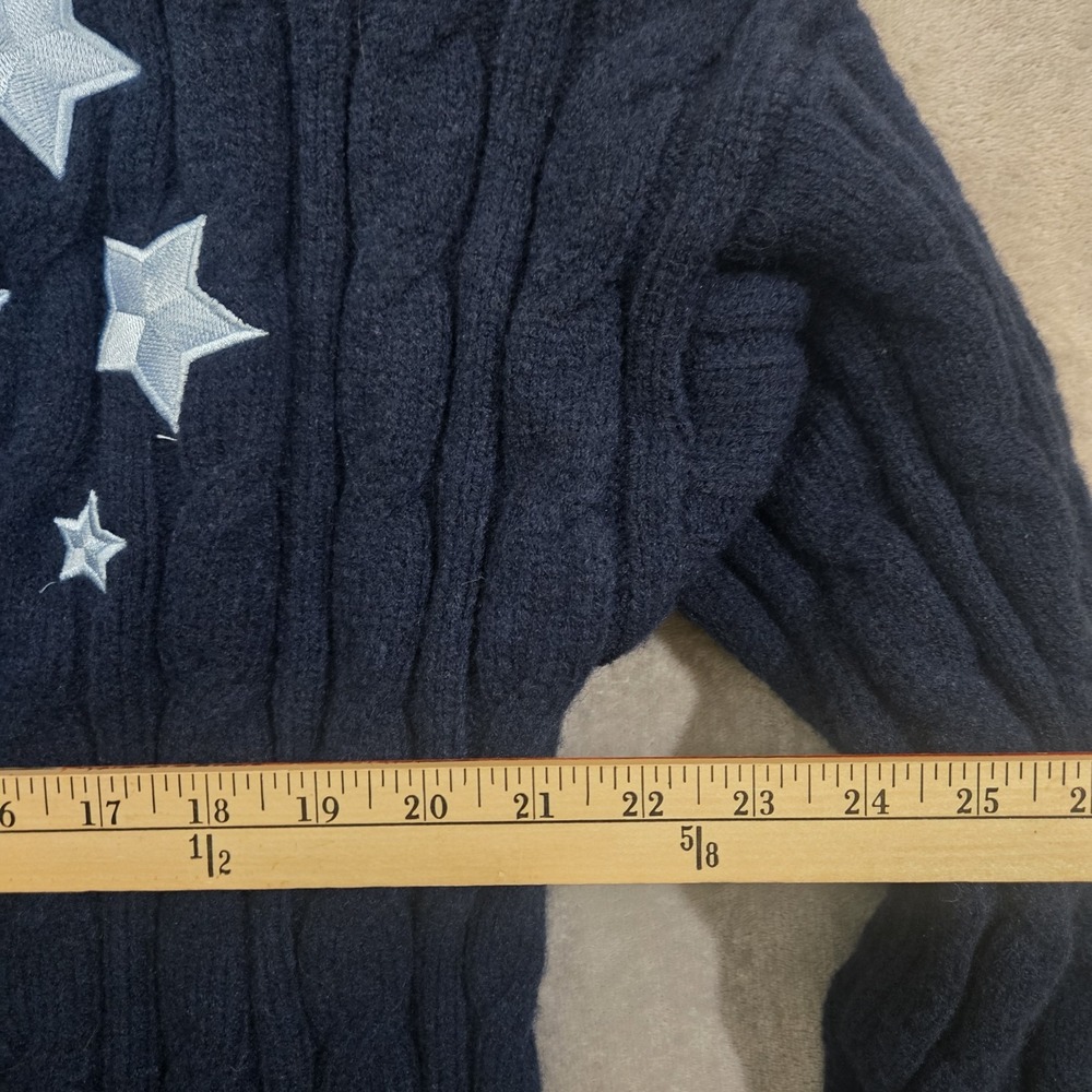 Taylor Swift Midnights Cardigan Navy Blue Stars Cozy Sweater Size XL / 2XL‎ - Picture 6 of 8
